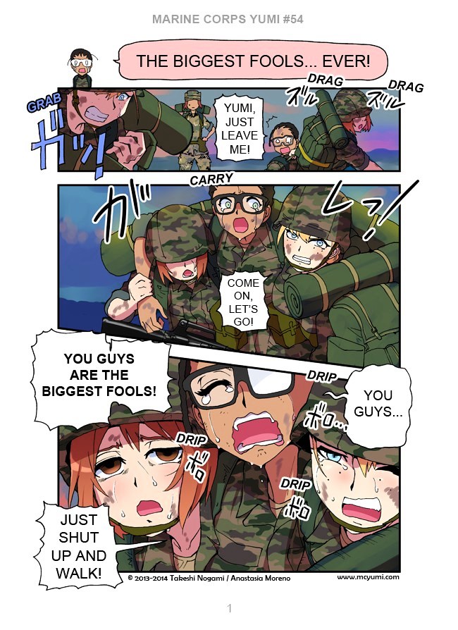 Marine Corps Yumi chapter 104 page 1