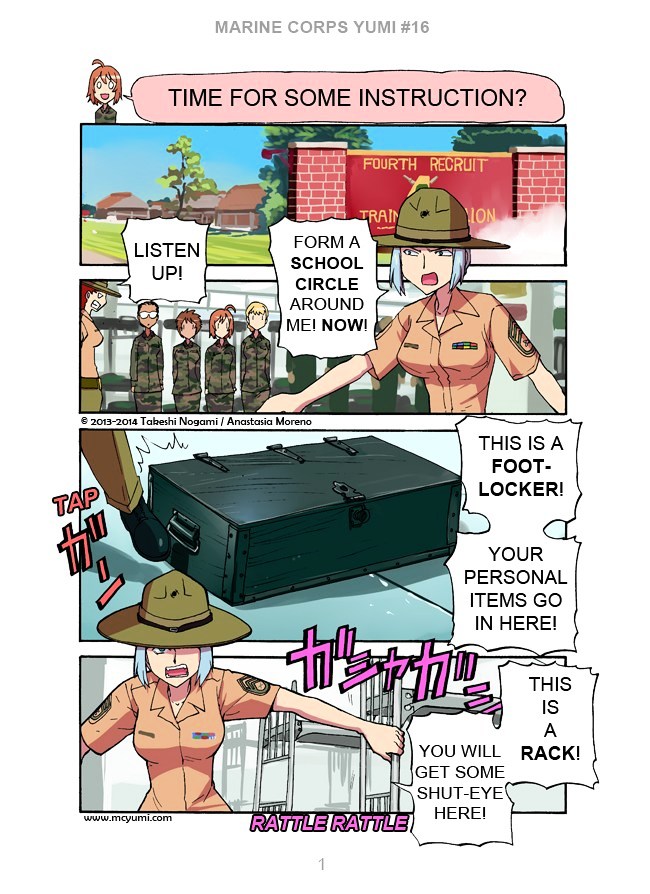 Marine Corps Yumi chapter 72 page 1