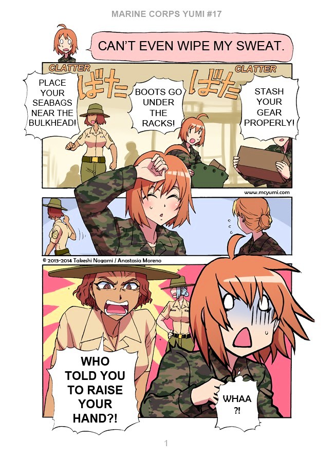 Marine Corps Yumi chapter 73 page 1