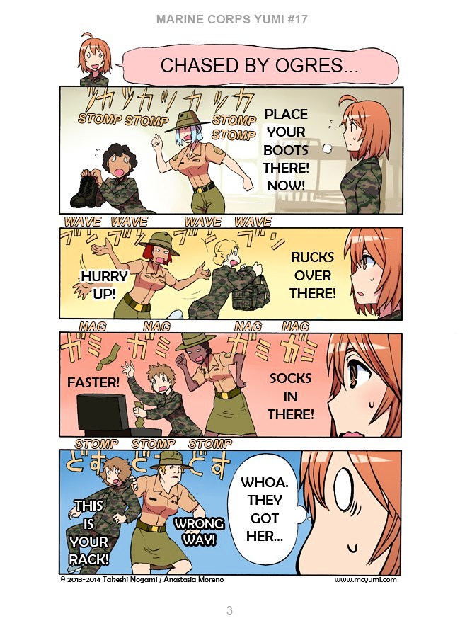 Marine Corps Yumi chapter 73 page 3