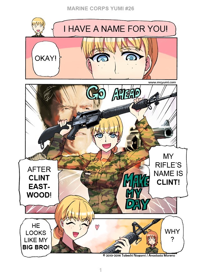 Marine Corps Yumi chapter 82 page 1