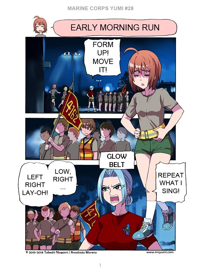 Marine Corps Yumi chapter 84 page 1
