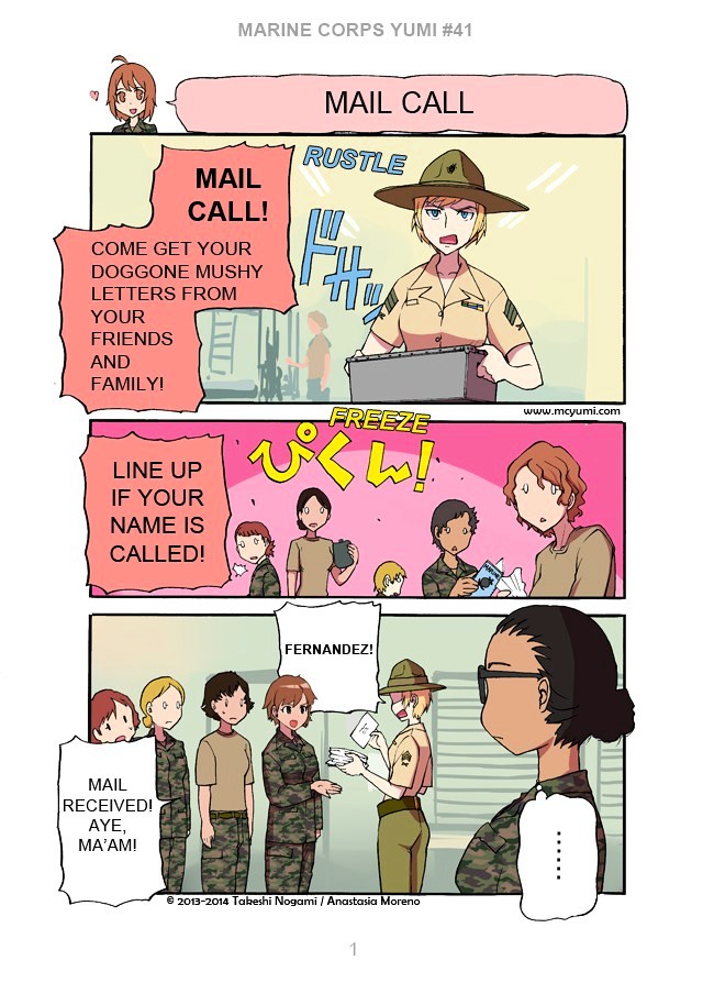 Marine Corps Yumi chapter 97 page 1