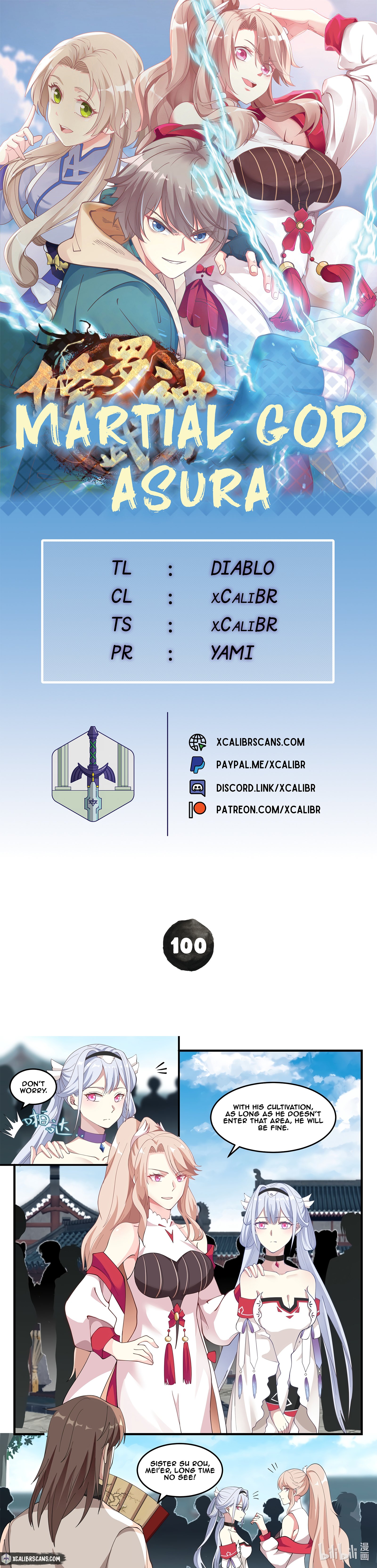 Martial God Asura chapter 100 page 1