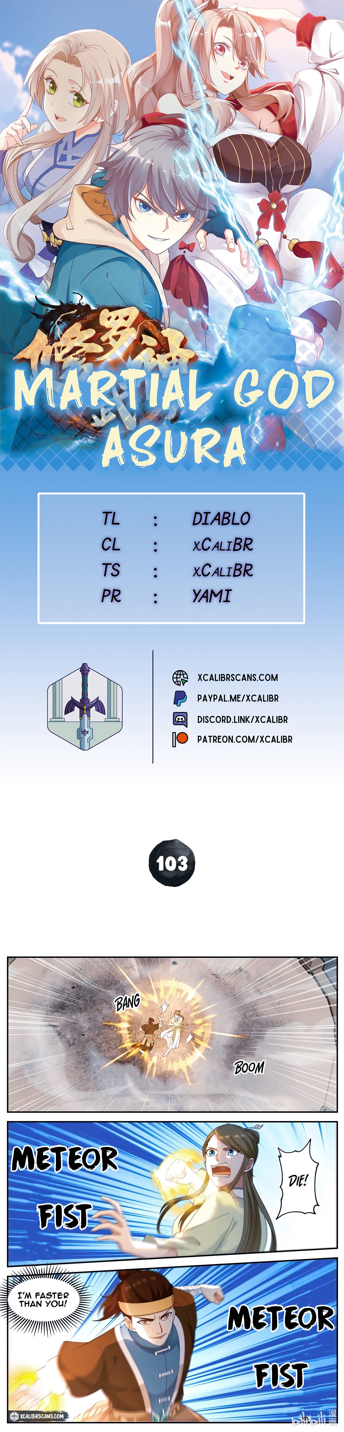 Martial God Asura chapter 103 page 1