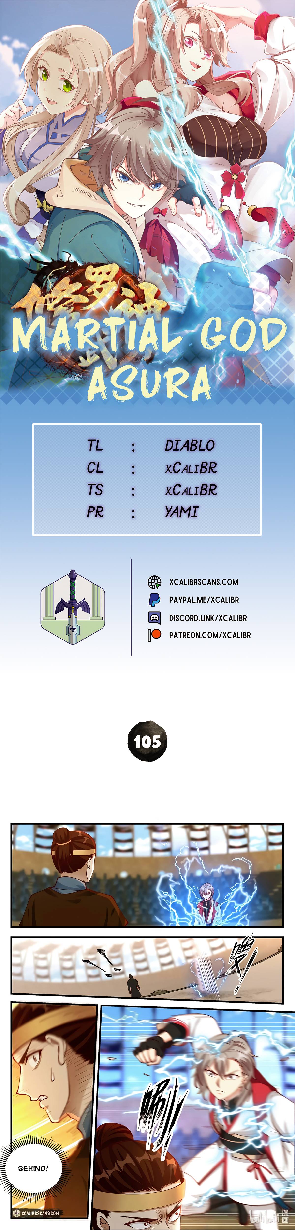 Martial God Asura chapter 105 page 1