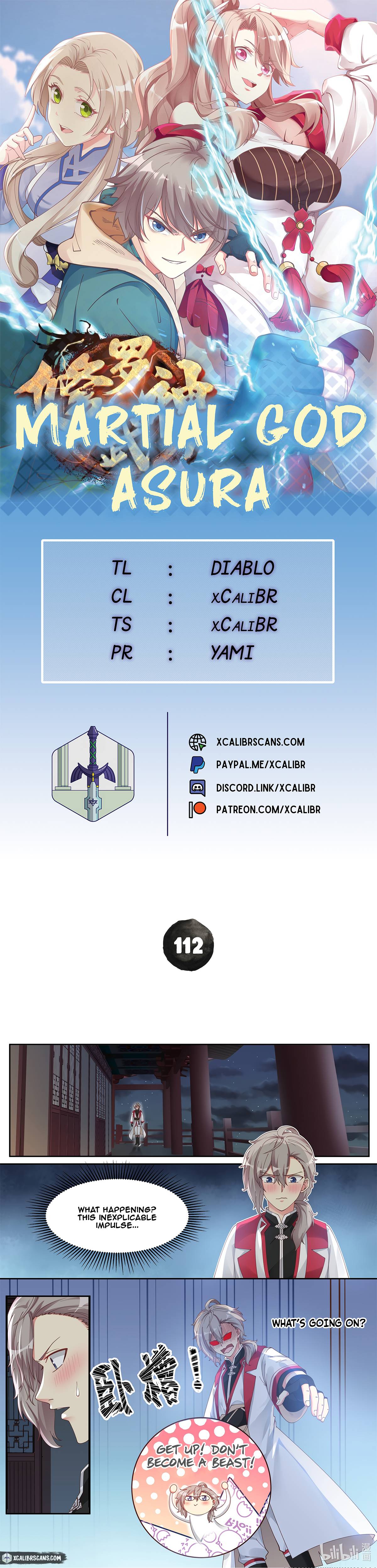 Martial God Asura chapter 112 page 1
