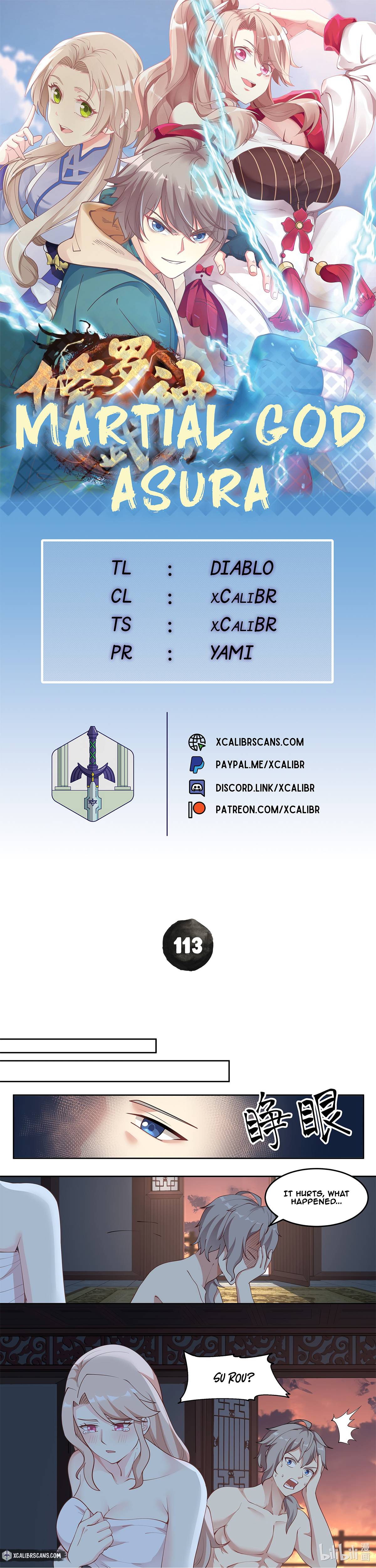 Martial God Asura chapter 113 page 1
