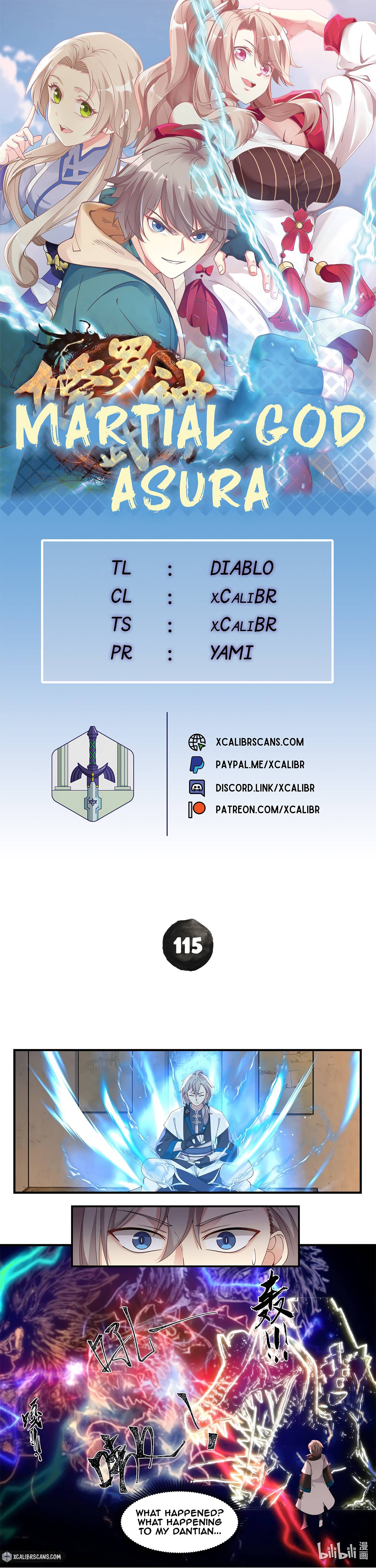 Martial God Asura chapter 115 page 1