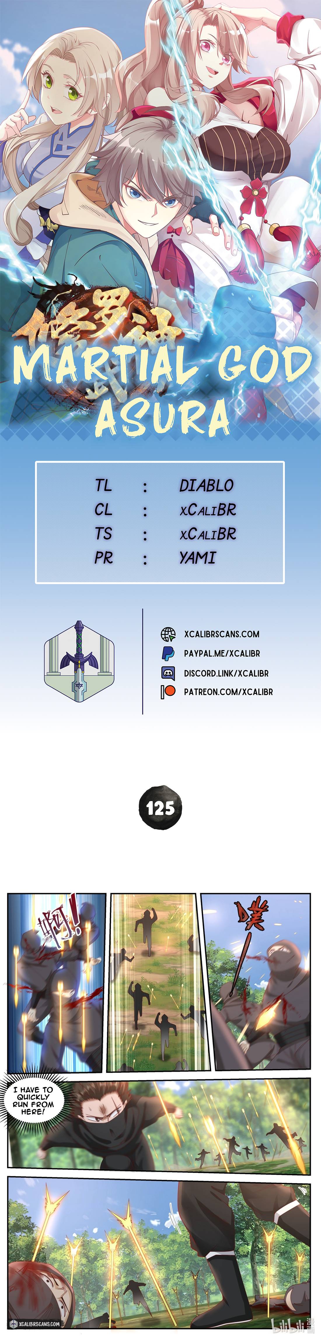 Martial God Asura chapter 125 page 1