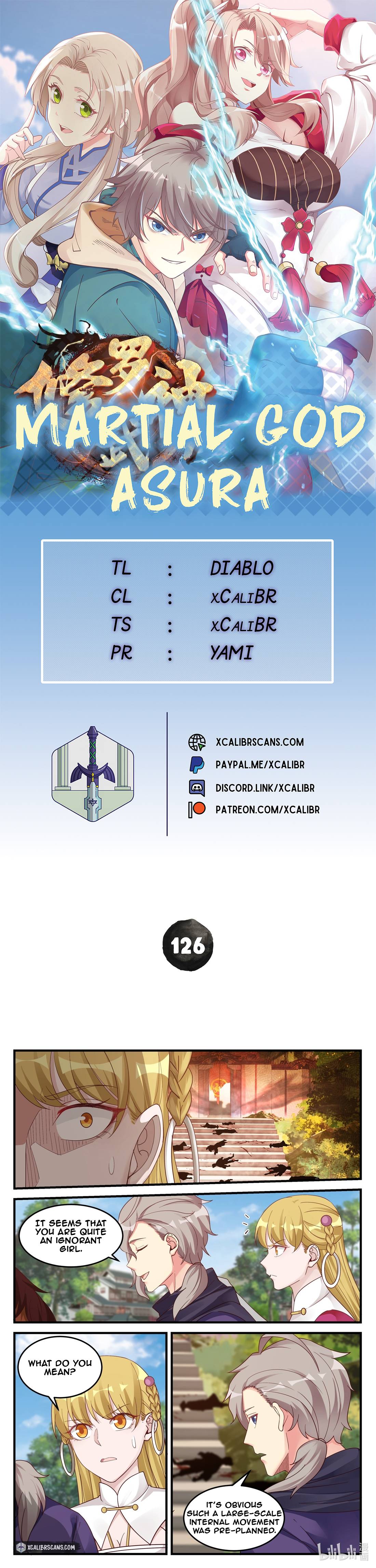 Martial God Asura chapter 126 page 1