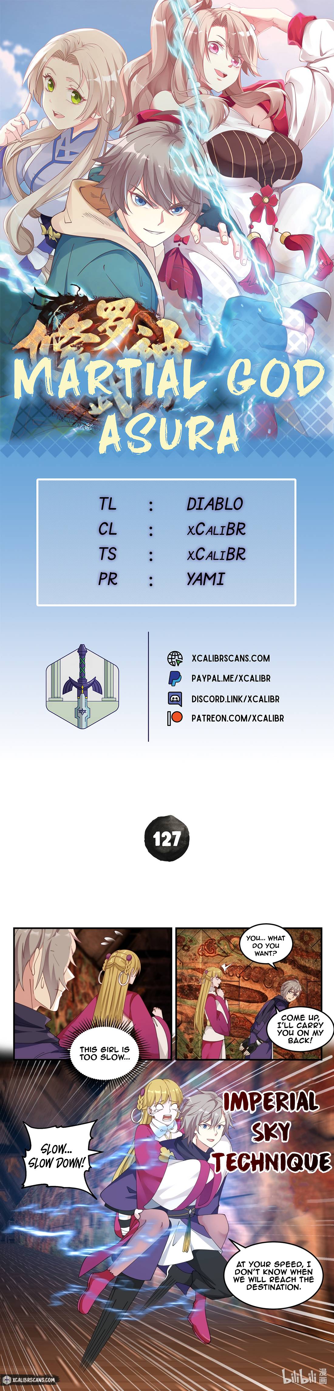 Martial God Asura chapter 127 page 1