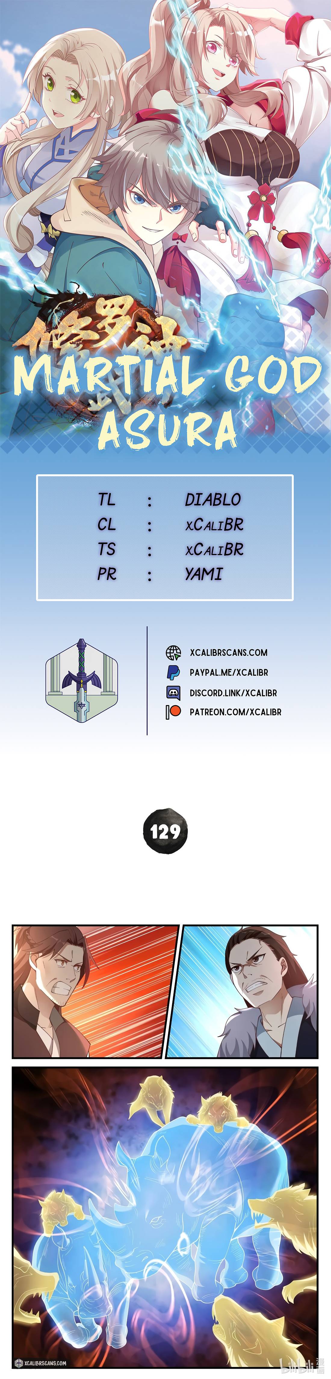 Martial God Asura chapter 129 page 1