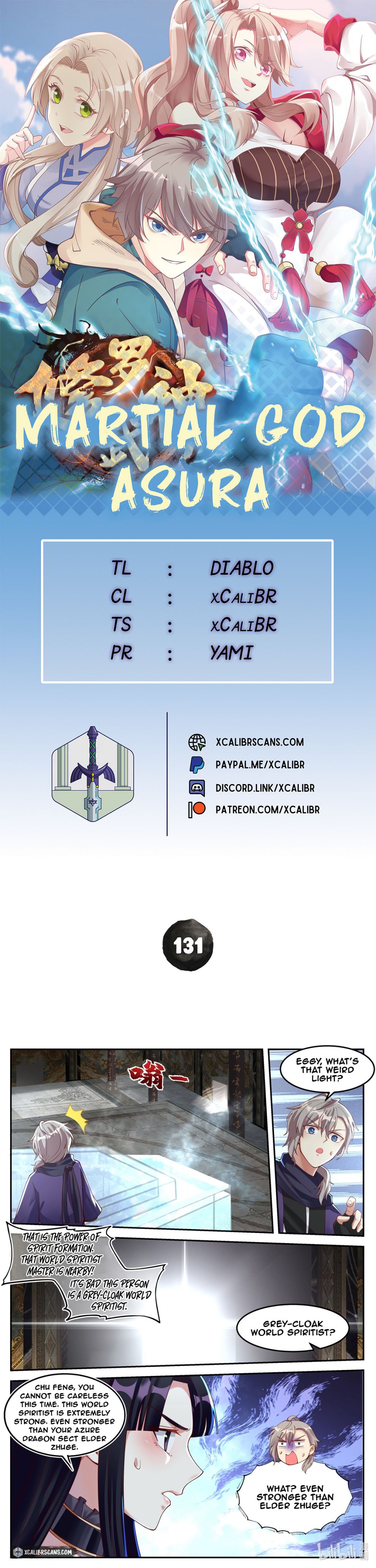 Martial God Asura chapter 131 page 1