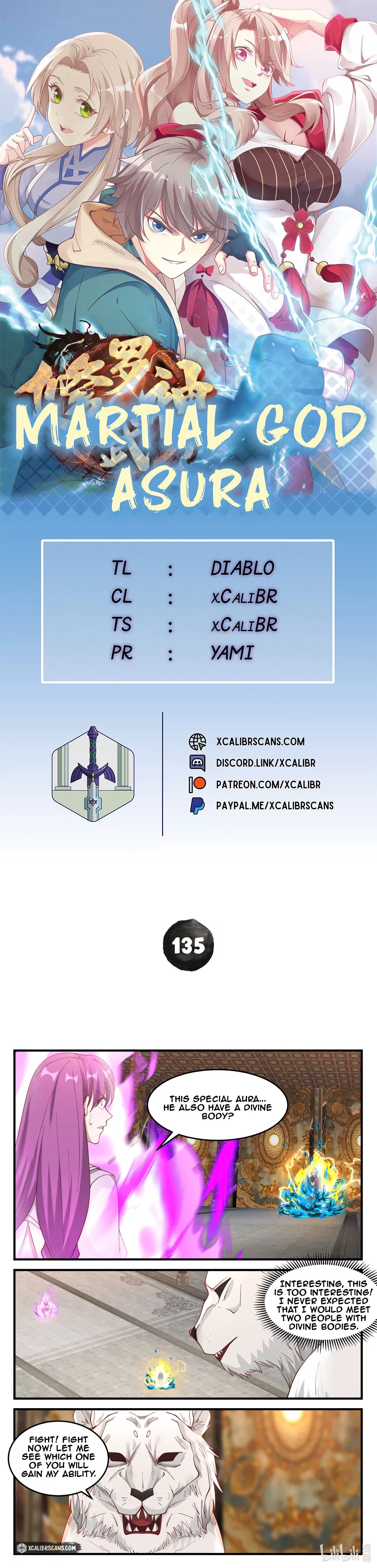 Martial God Asura chapter 135 page 1