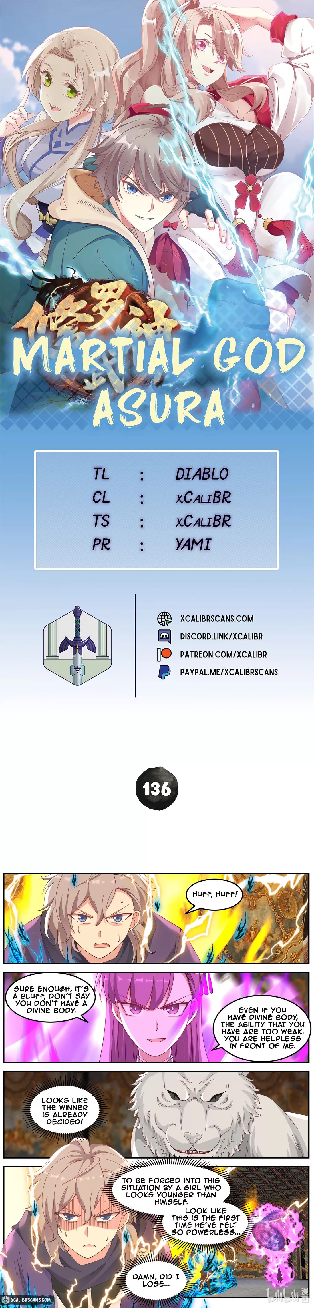 Martial God Asura chapter 136 page 1