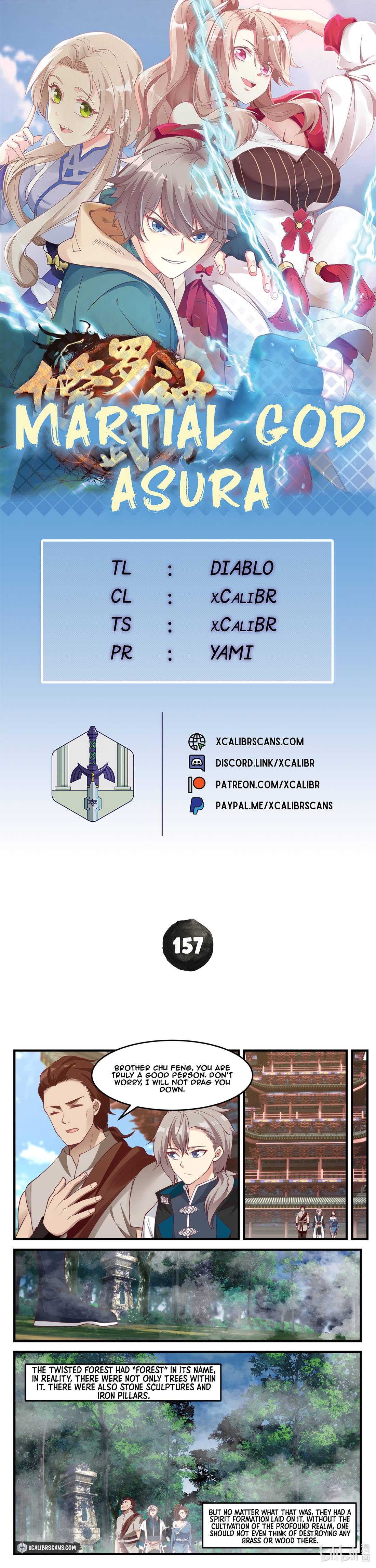 Martial God Asura chapter 157 page 1