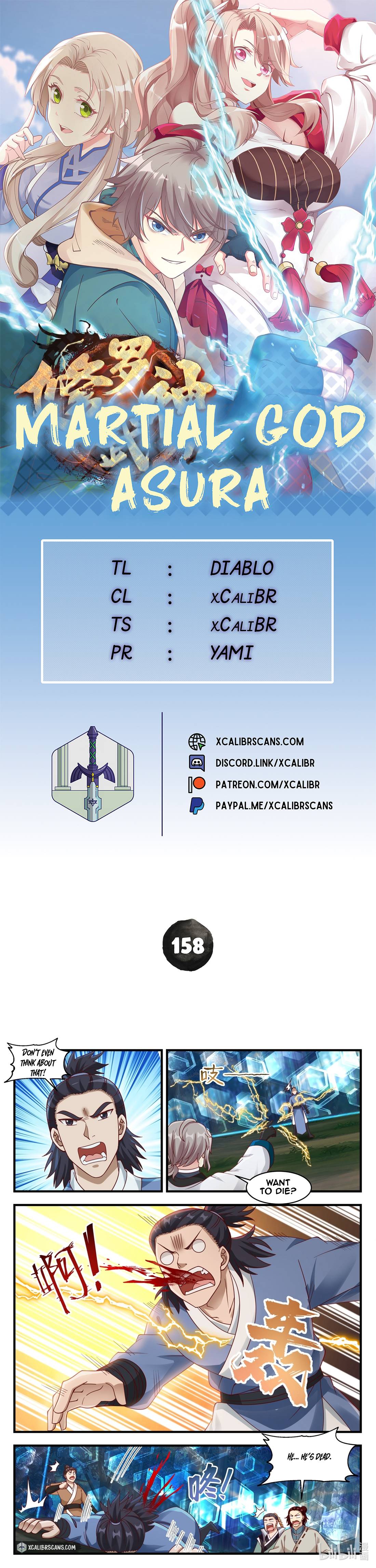 Martial God Asura chapter 158 page 1
