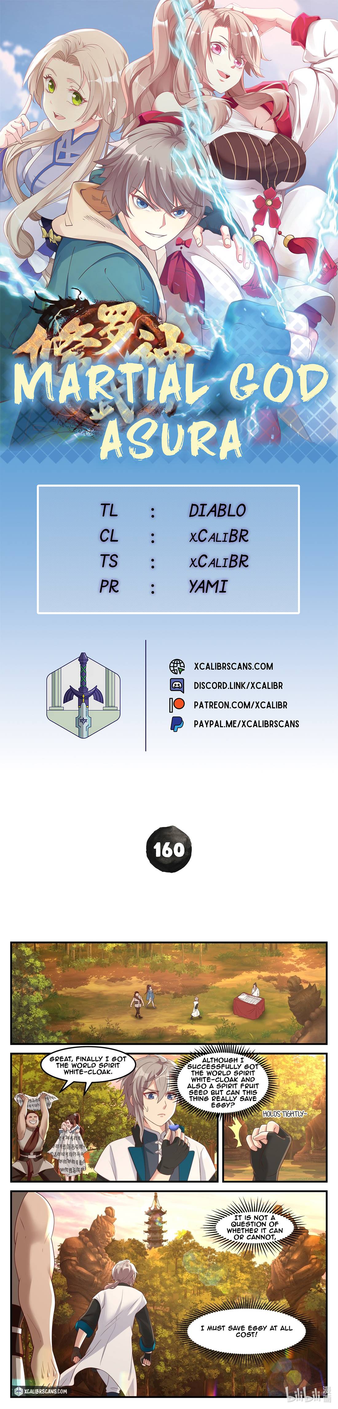 Martial God Asura chapter 160 page 1