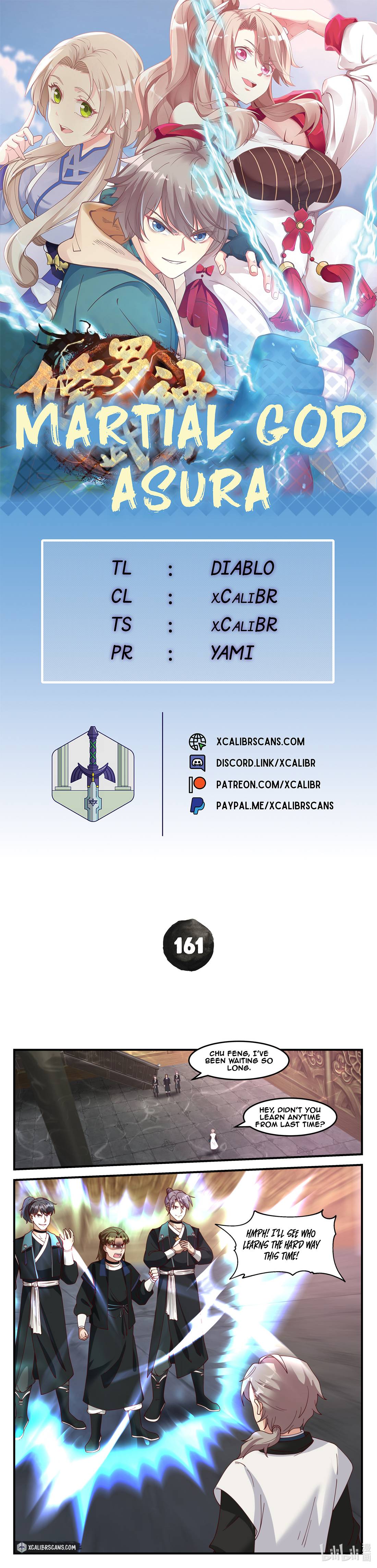 Martial God Asura chapter 161 page 1
