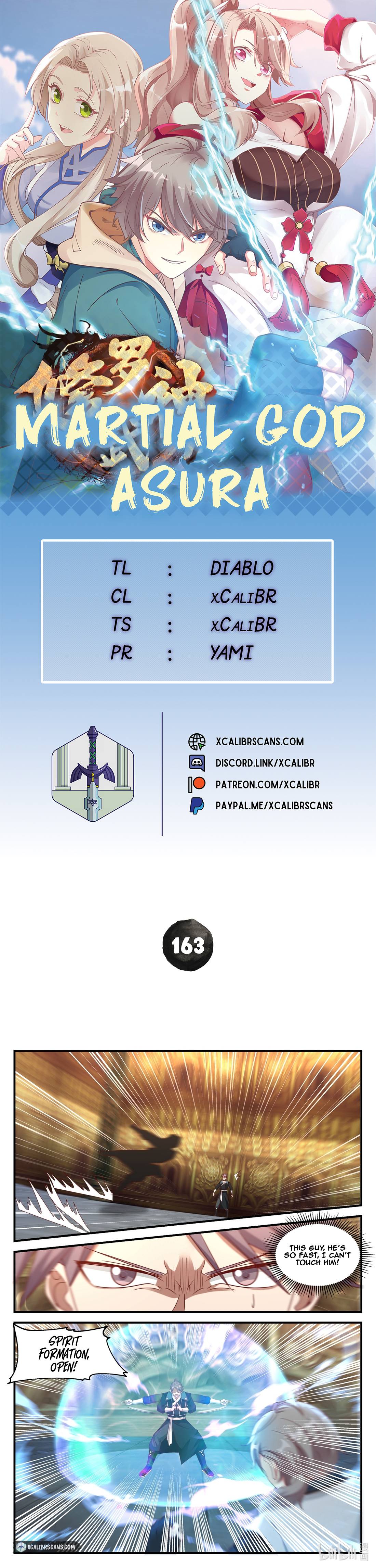 Martial God Asura chapter 163 page 1