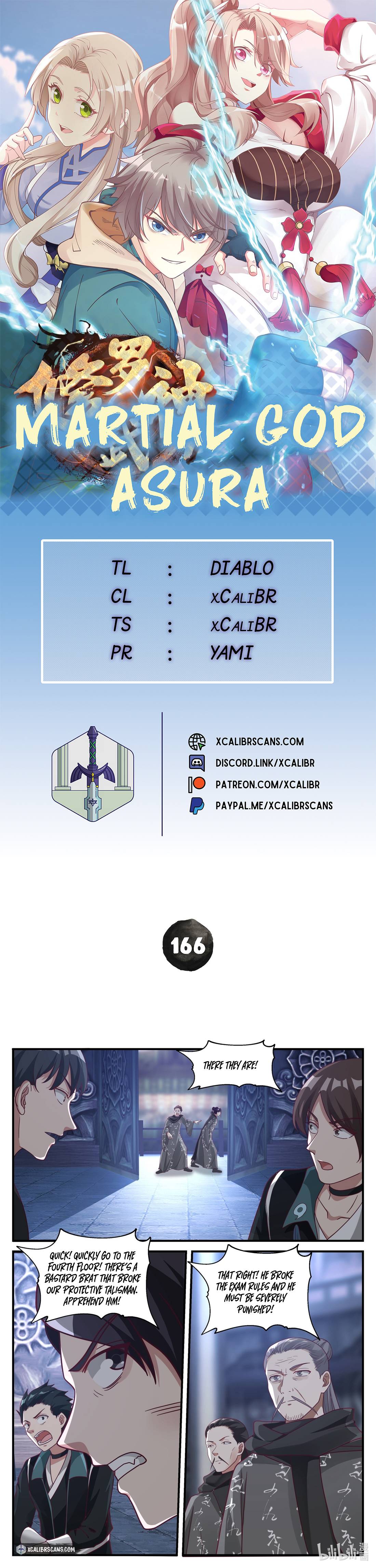 Martial God Asura chapter 166 page 1