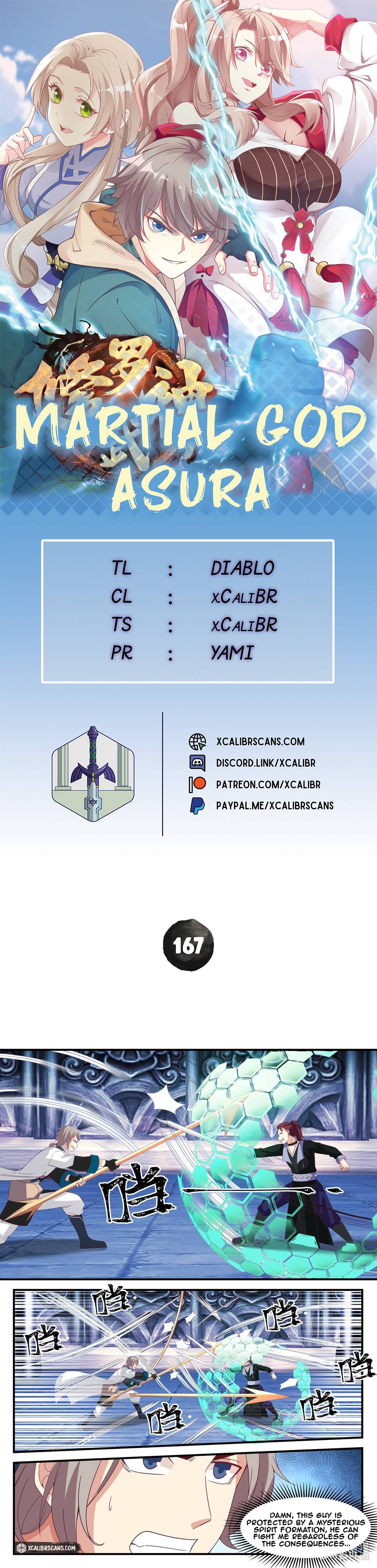 Martial God Asura chapter 167 page 1