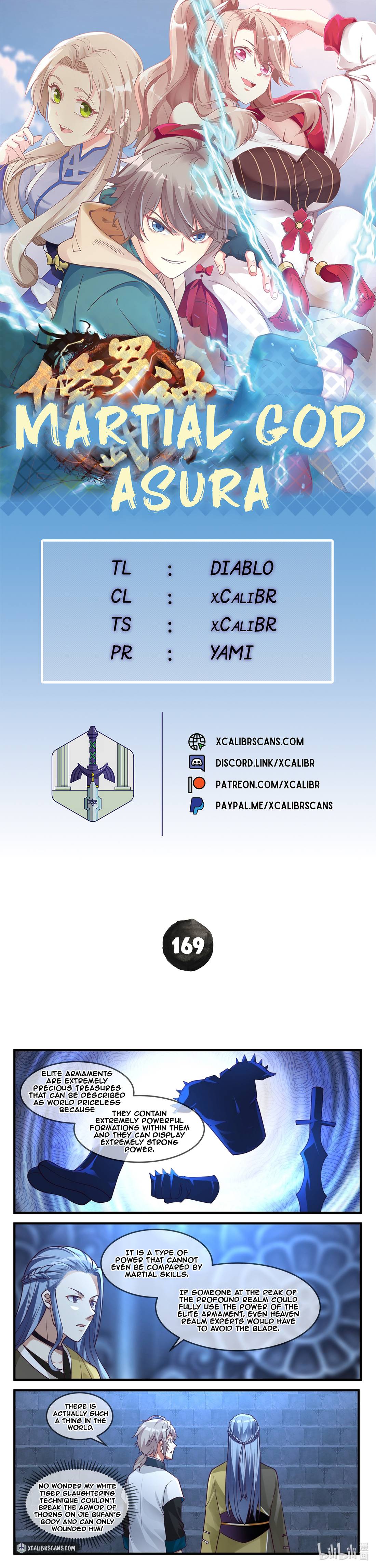 Martial God Asura chapter 169 page 1