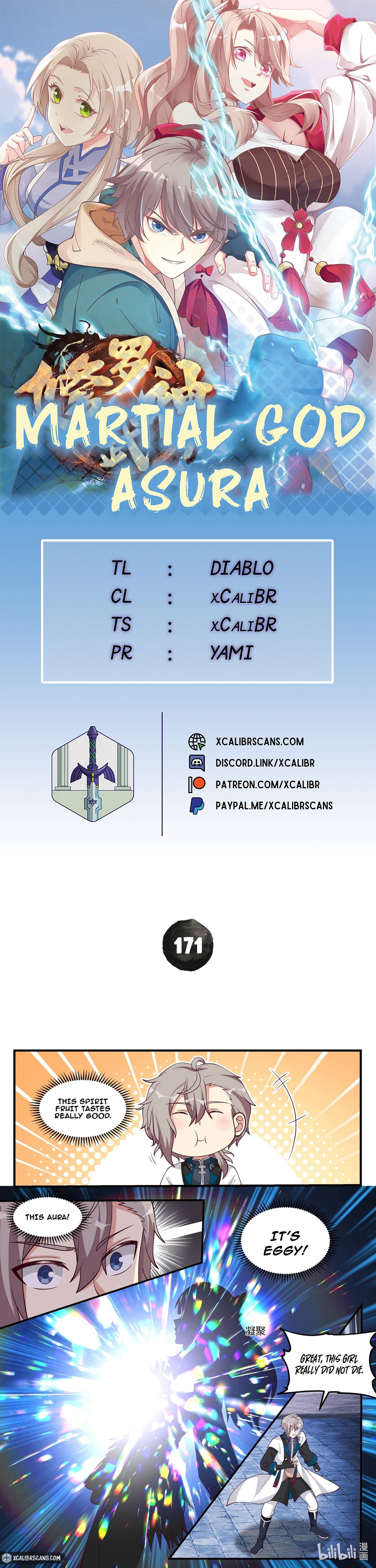 Martial God Asura chapter 171 page 1