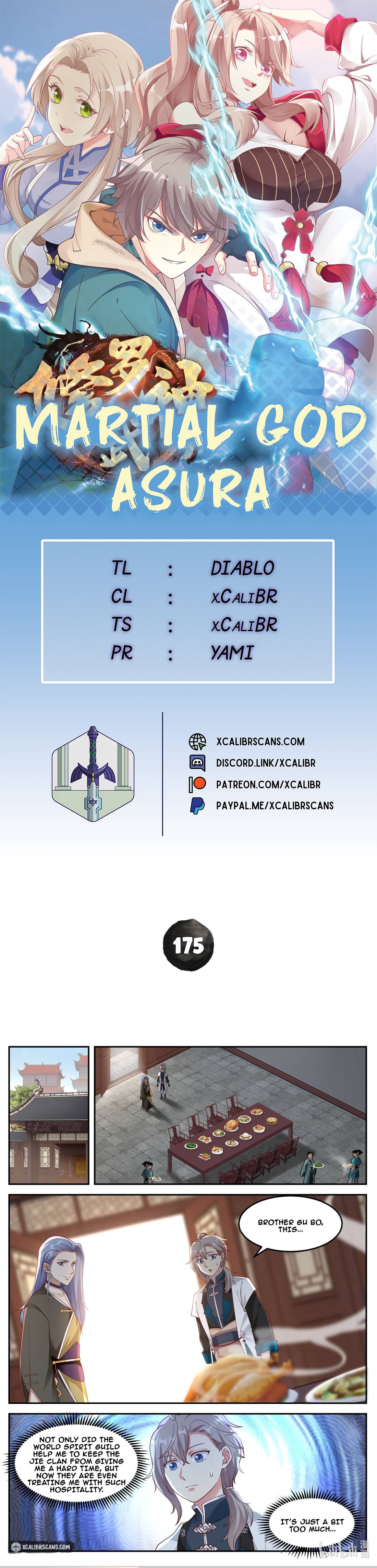 Martial God Asura chapter 175 page 1