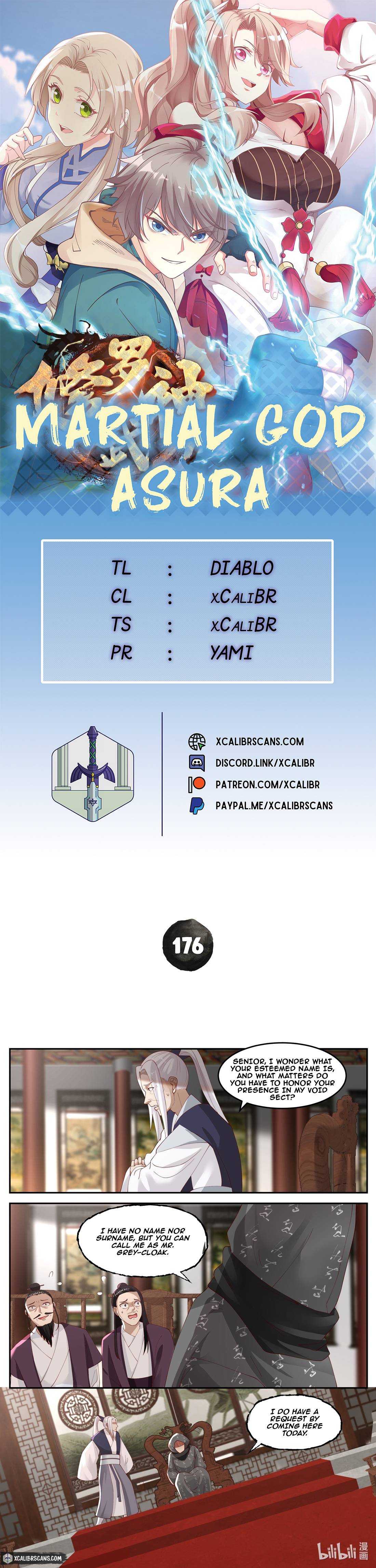 Martial God Asura chapter 176 page 1