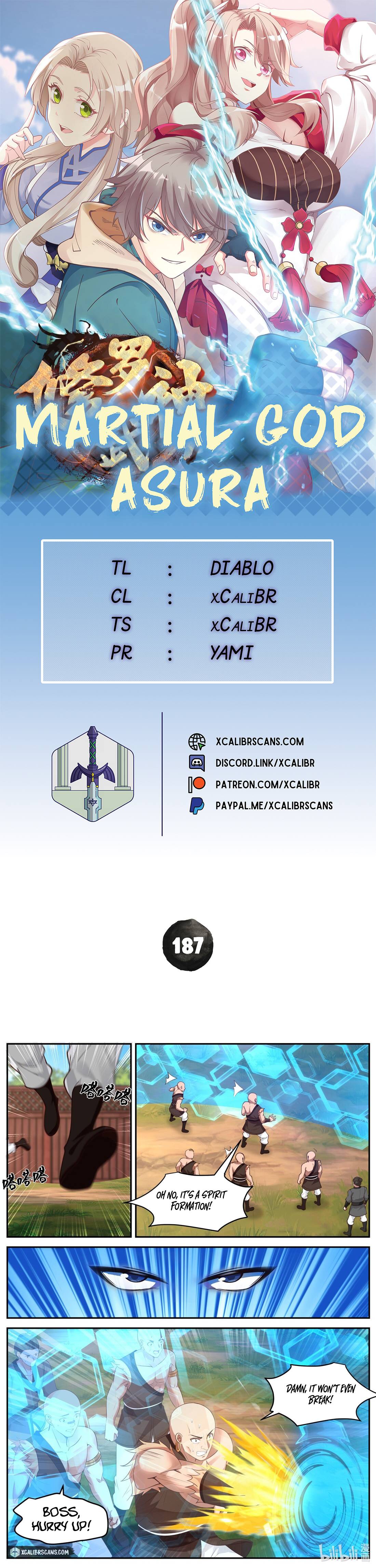 Martial God Asura chapter 187 page 1