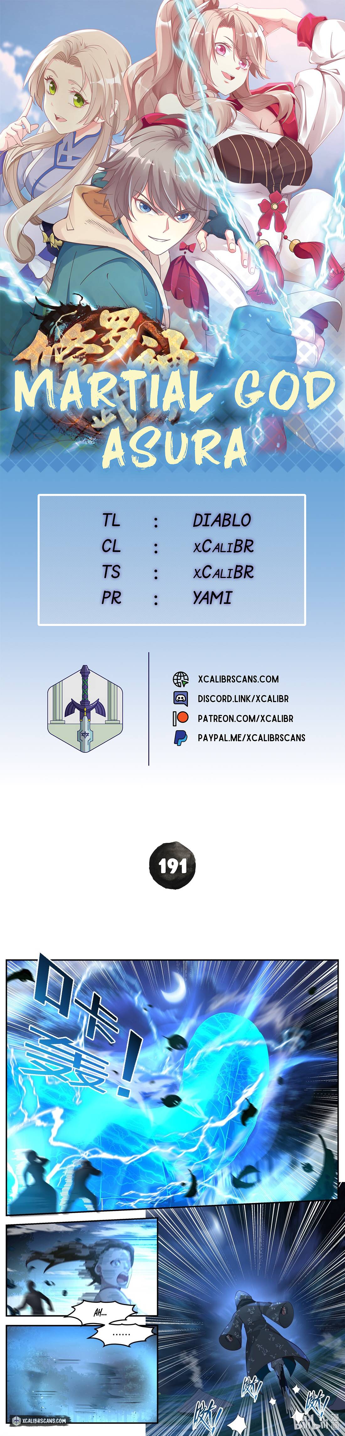 Martial God Asura chapter 191 page 1