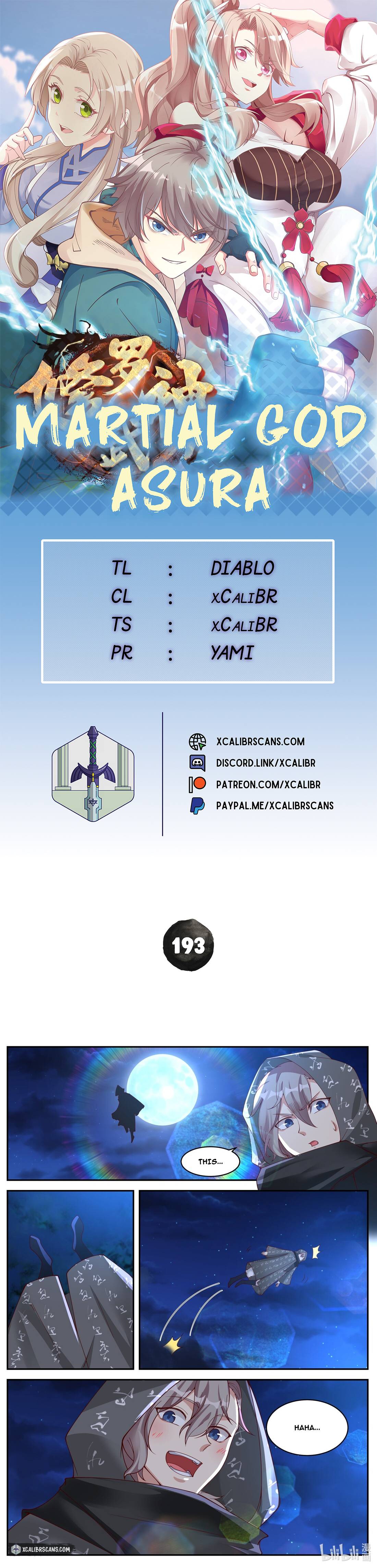 Martial God Asura chapter 193 page 1