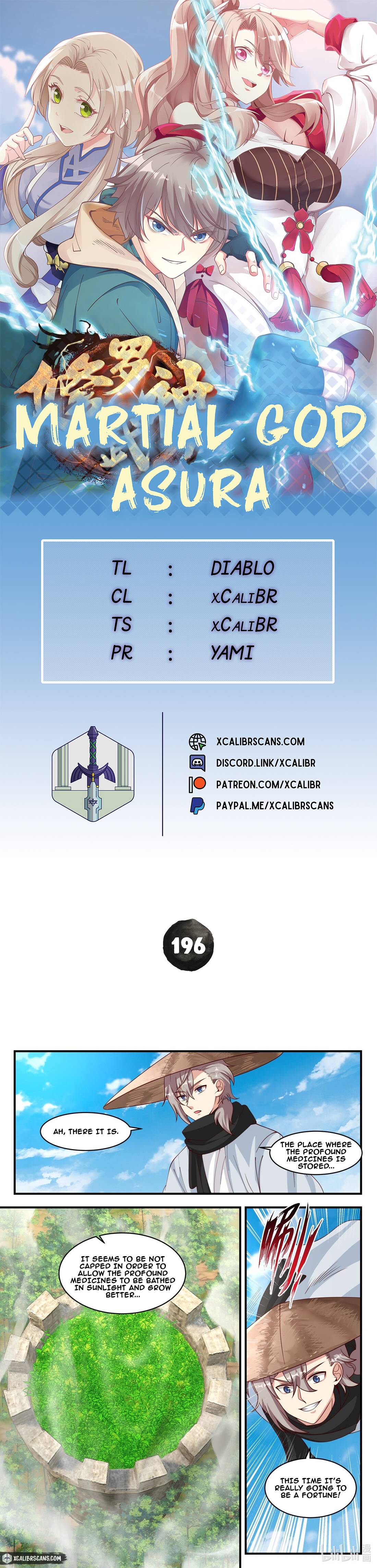 Martial God Asura chapter 196 page 1