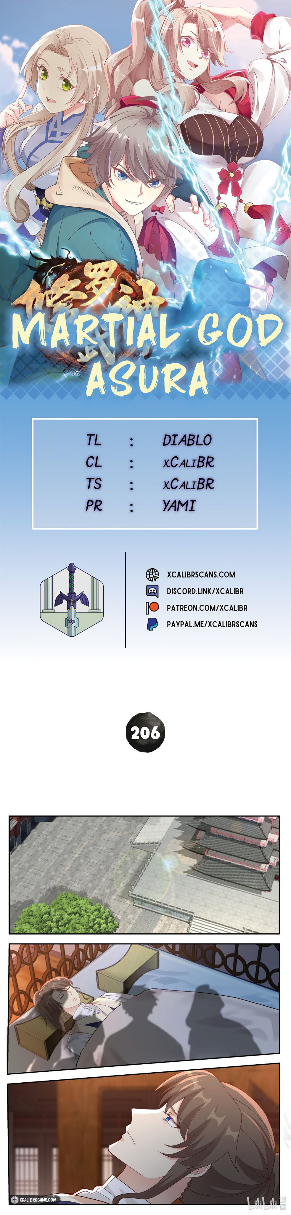 Martial God Asura chapter 206 page 1