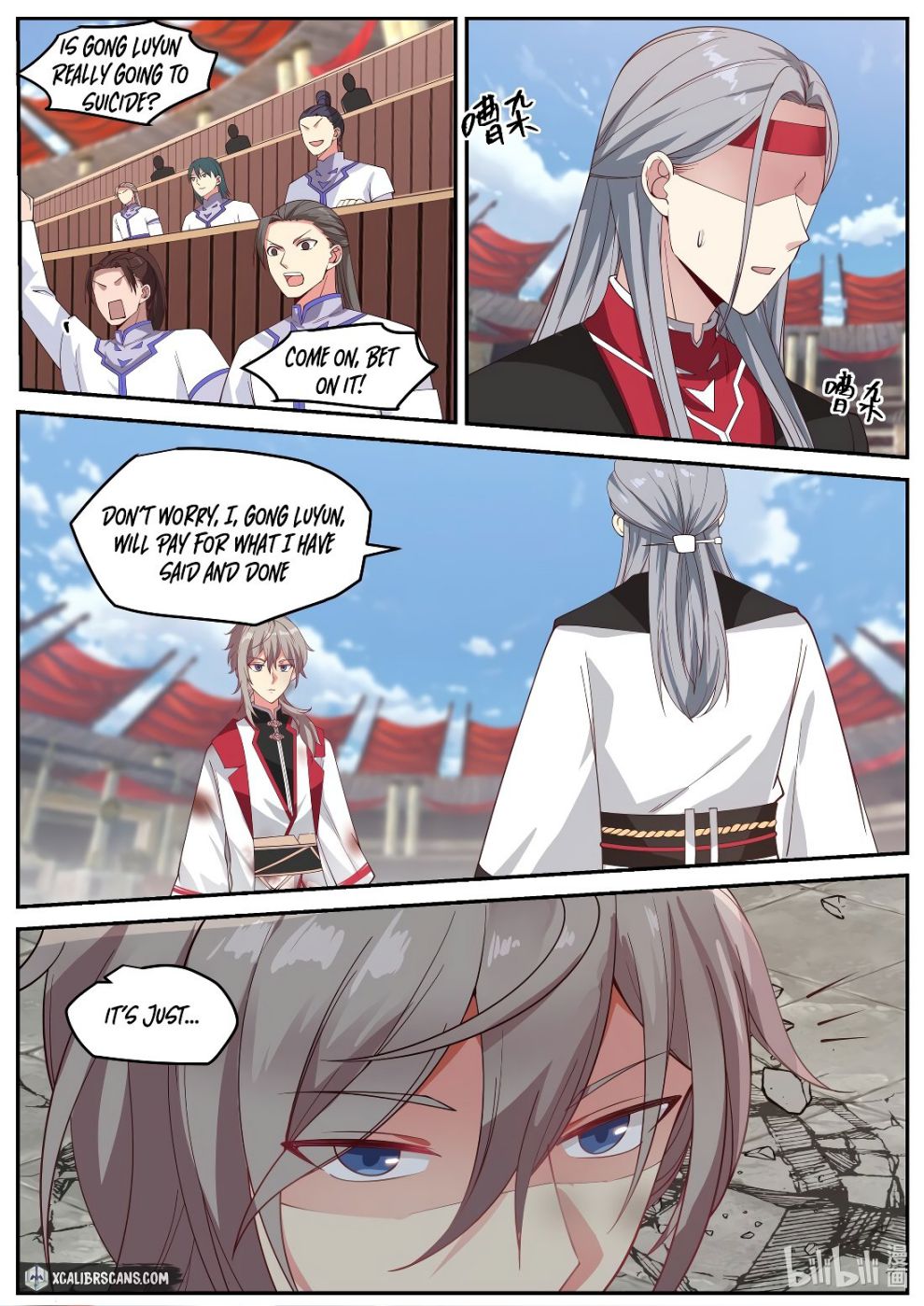 Martial God Asura chapter 210 page 8