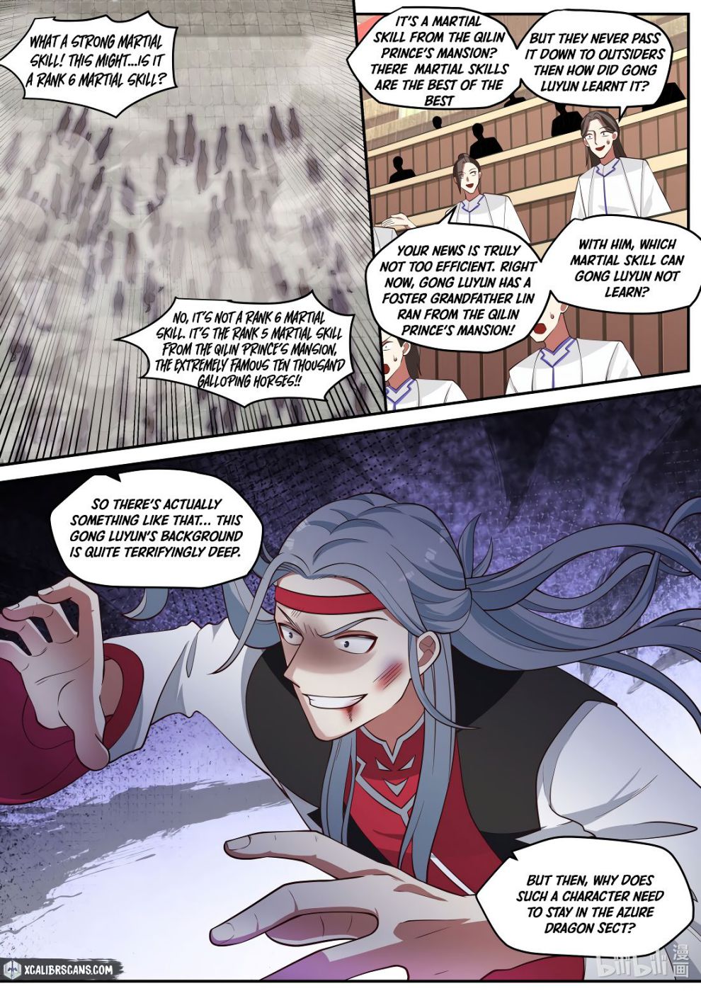 Martial God Asura chapter 212 page 8