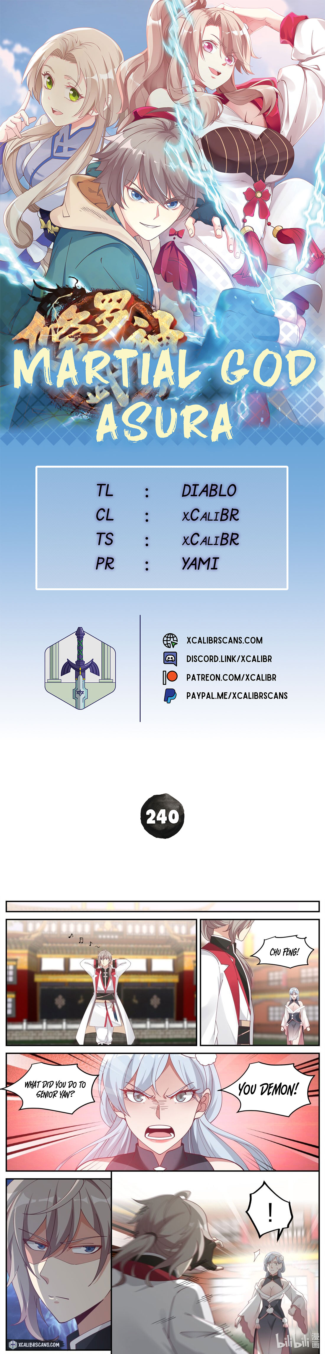 Martial God Asura chapter 240 page 1