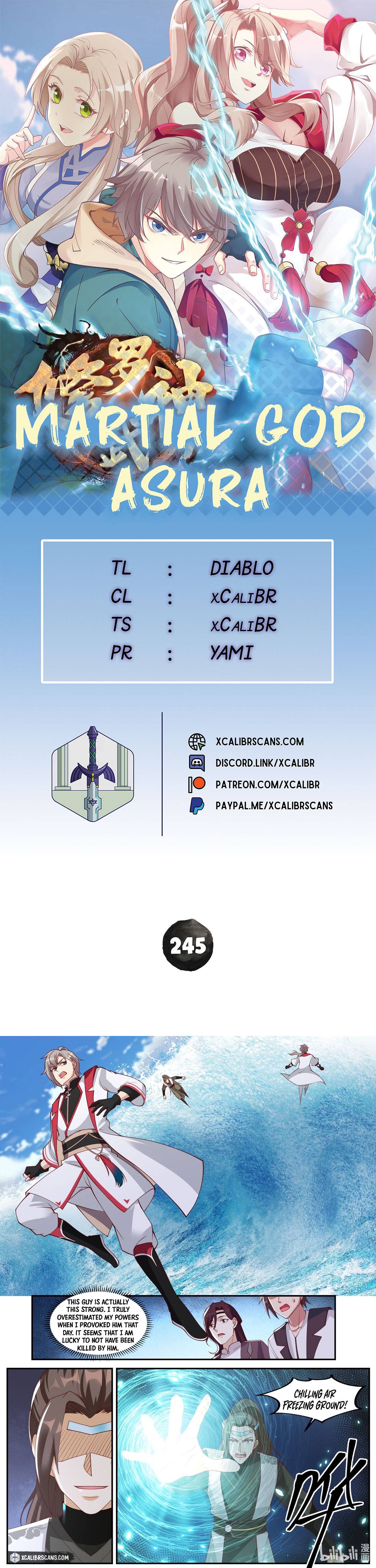 Martial God Asura chapter 245 page 1