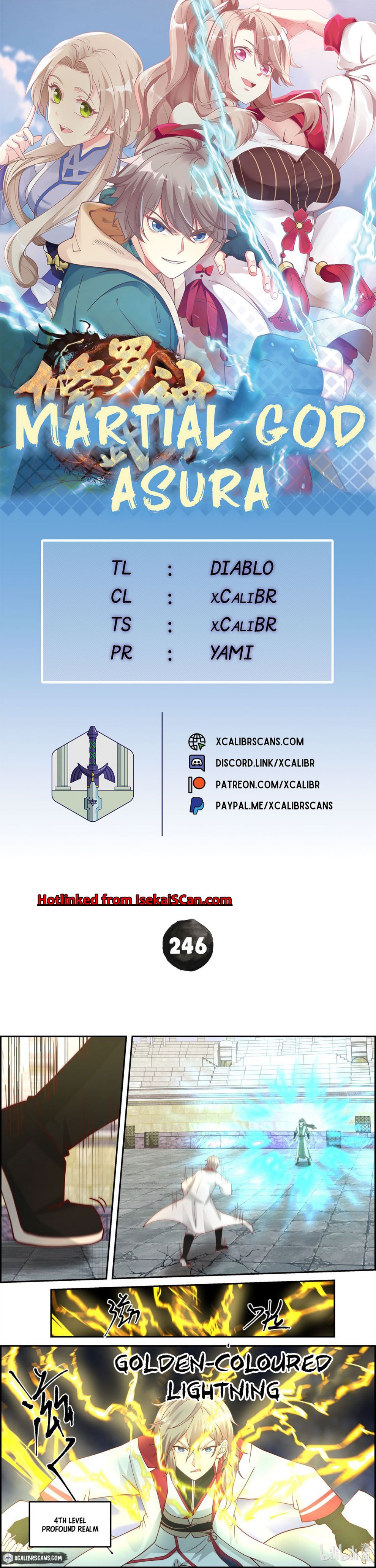 Martial God Asura chapter 246 page 1