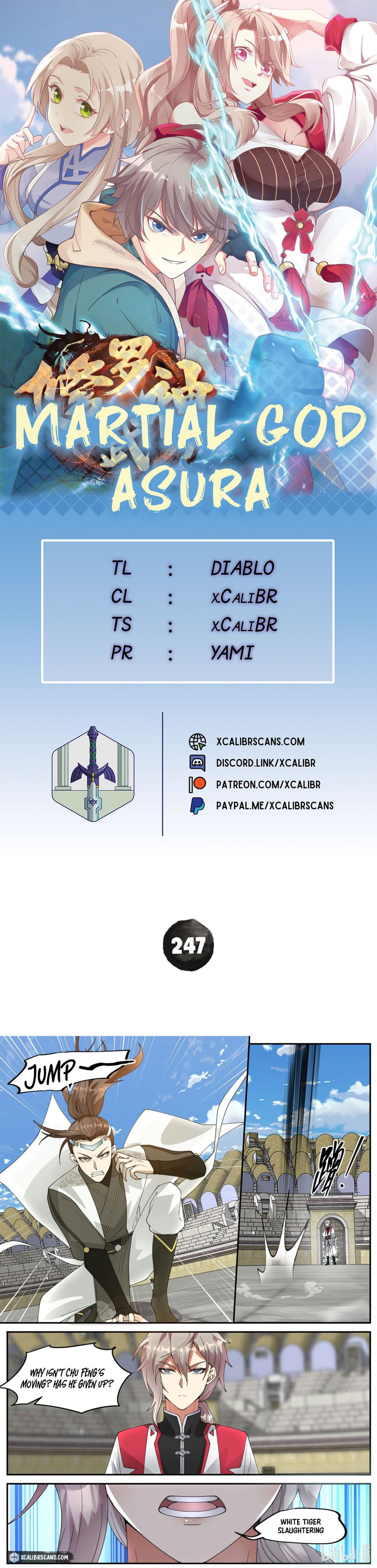 Martial God Asura chapter 247 page 1