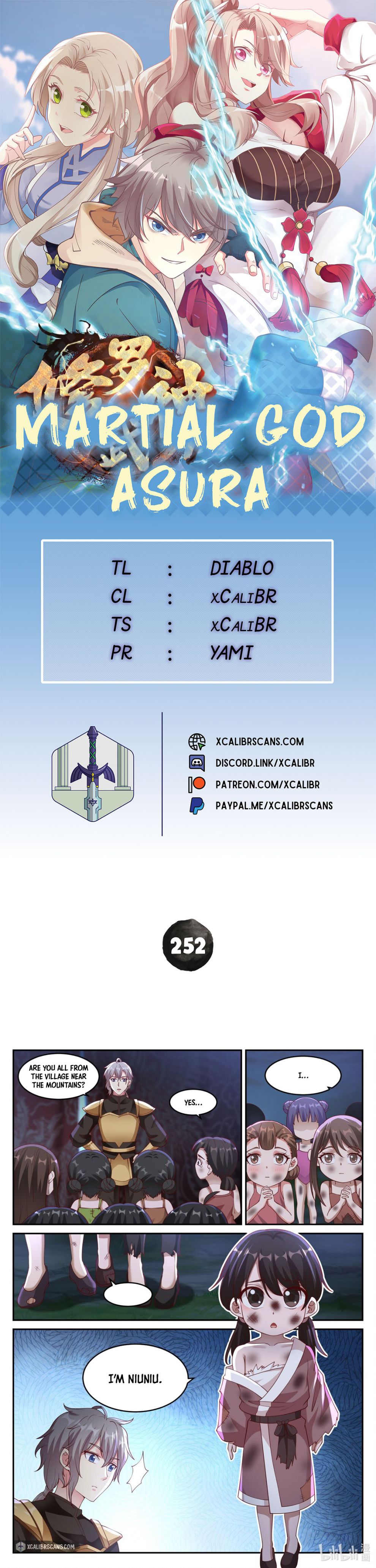 Martial God Asura chapter 252 page 1