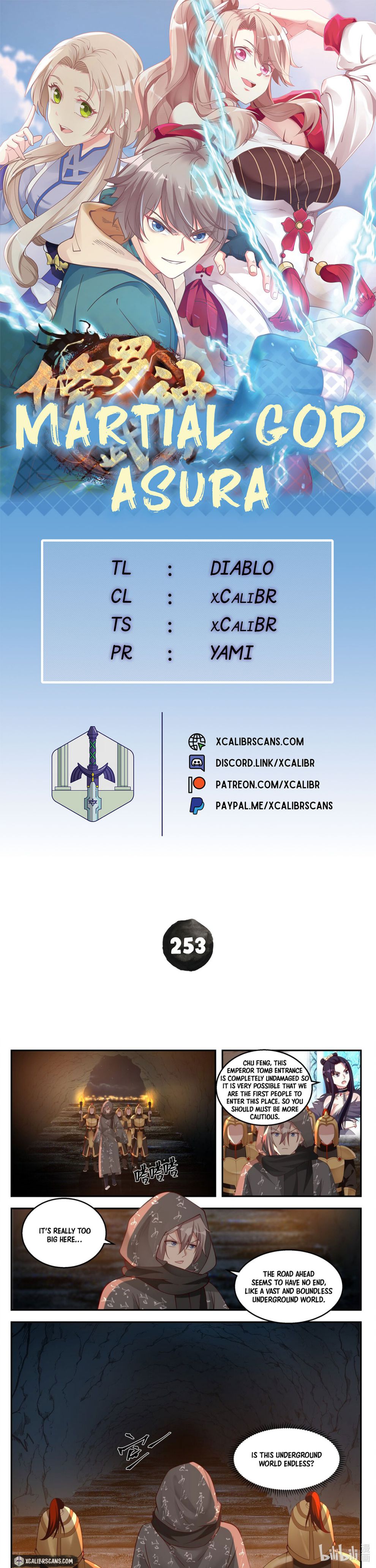 Martial God Asura chapter 253 page 1