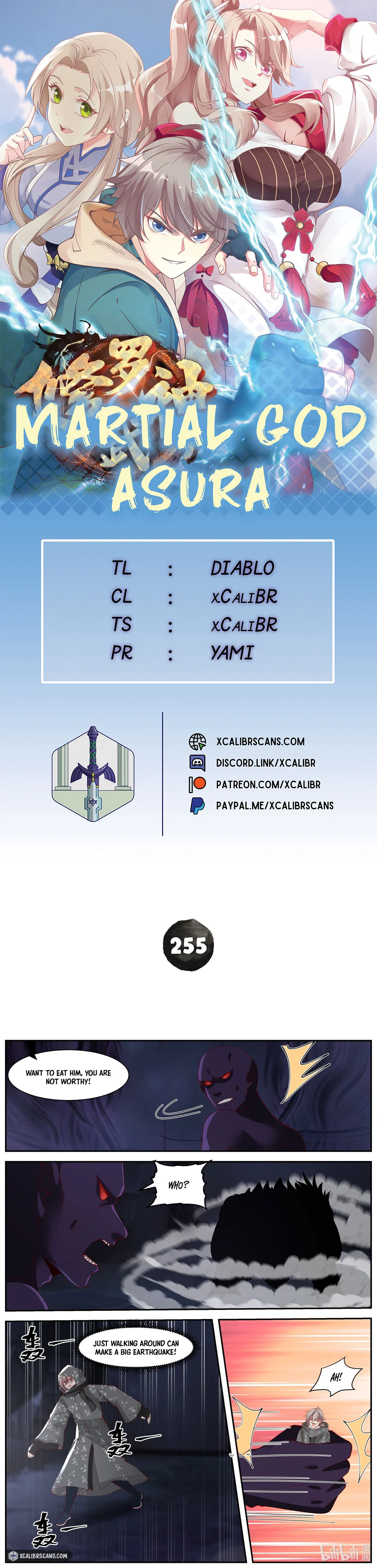 Martial God Asura chapter 255 page 1