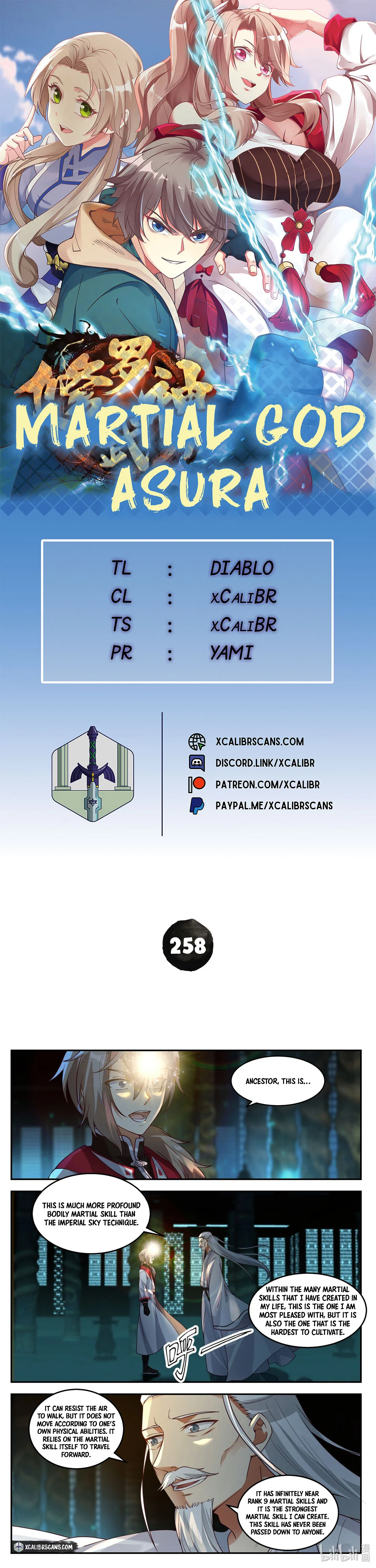 Martial God Asura chapter 258 page 1