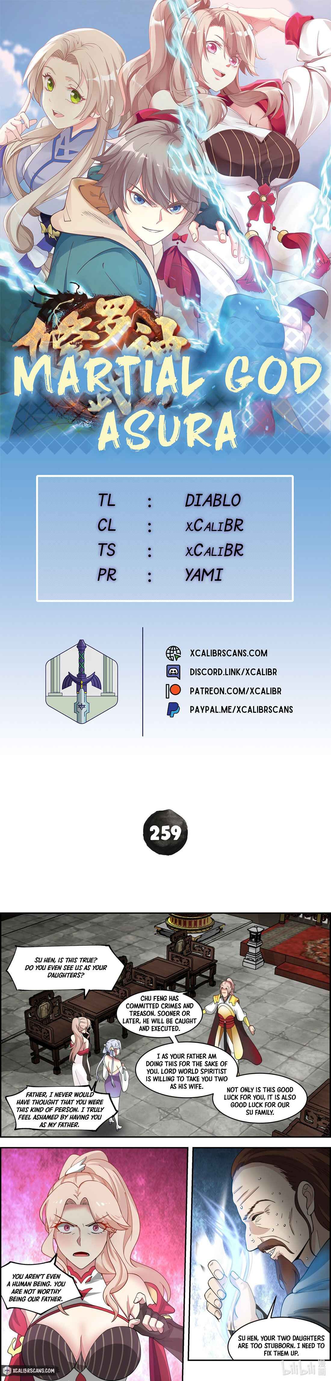 Martial God Asura chapter 259 page 1