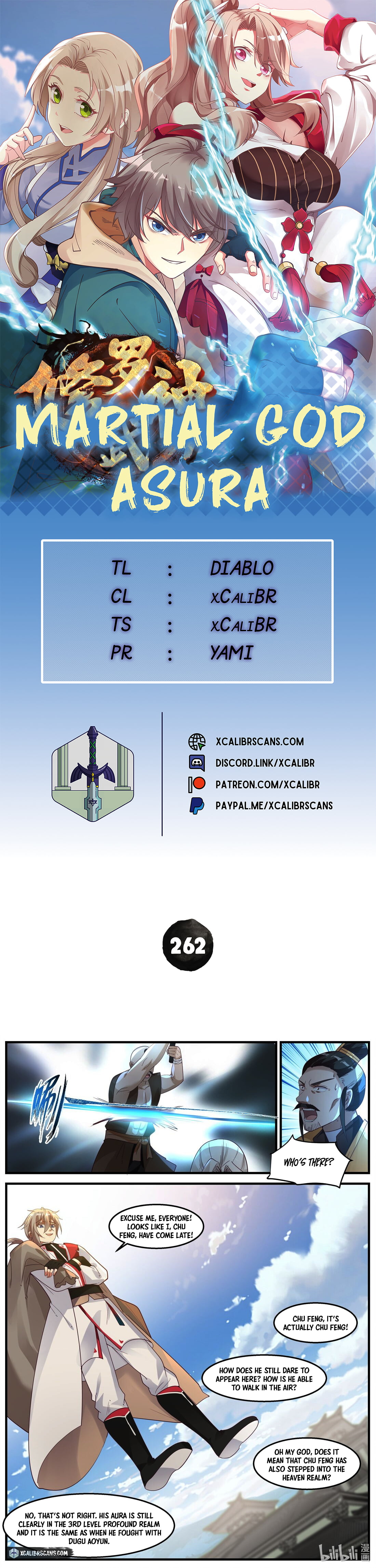 Martial God Asura chapter 262 page 1