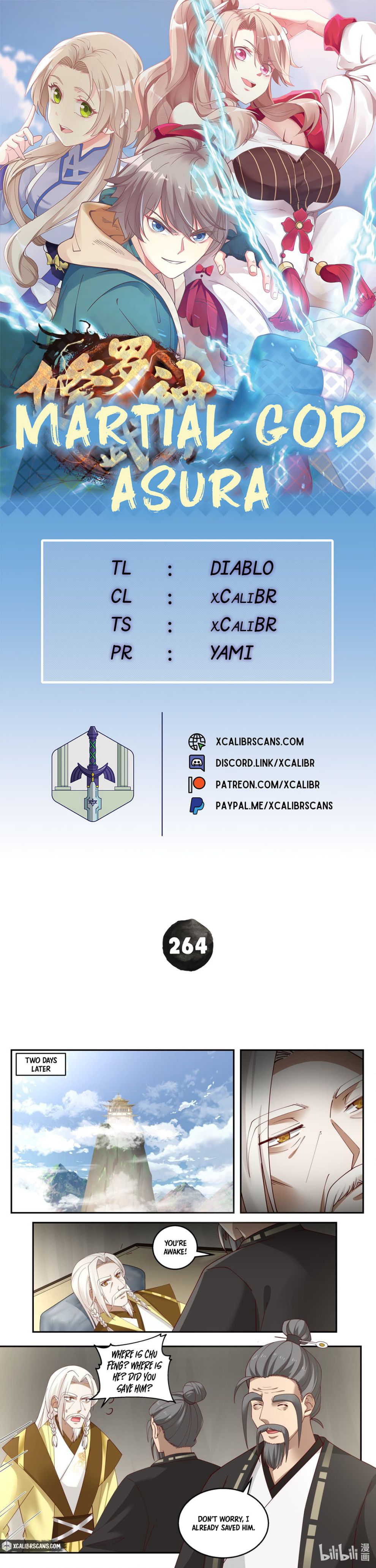 Martial God Asura chapter 264 page 1