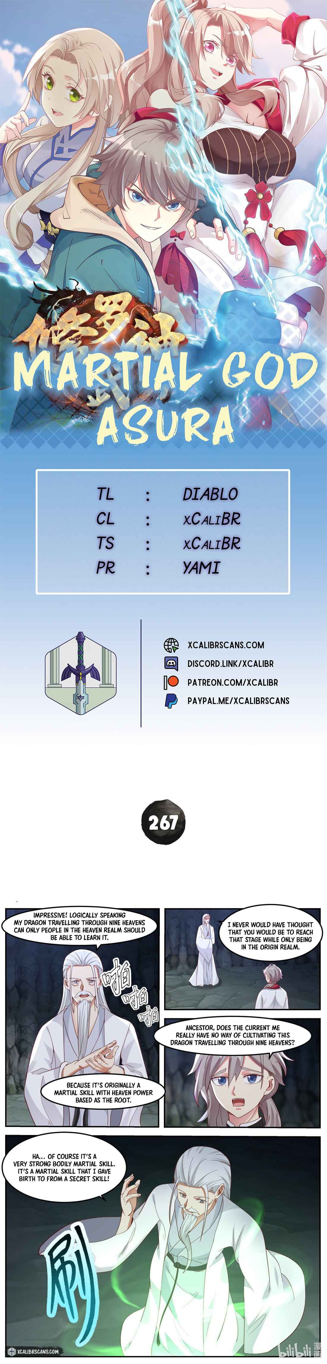 Martial God Asura chapter 267 page 1